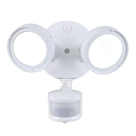 HALO TGS Outdoor Integrated LED Flood & Security Light Twin 